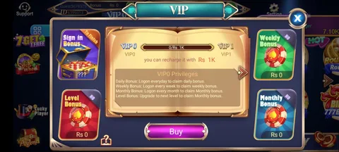 3Patti Sky 3Patti Sky VIP System Weekly Monthly Bonus